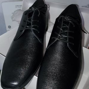 Calvin Klein brodie epi leather dress shoes